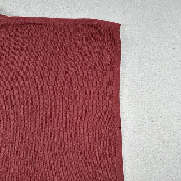 Lululemon Call Me Cozy Wrap Women’s OS Red Cotton Yak Blend Full‎ Zip Sweater - Picture 13 of 16